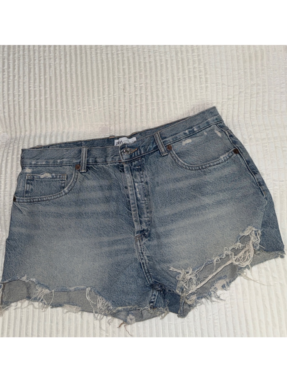 ZARA  Distressed Shorts